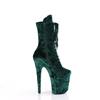 Pleaser - FLAMINGO1045VEL Platform Boots, Pole dance shoes - Green Product image